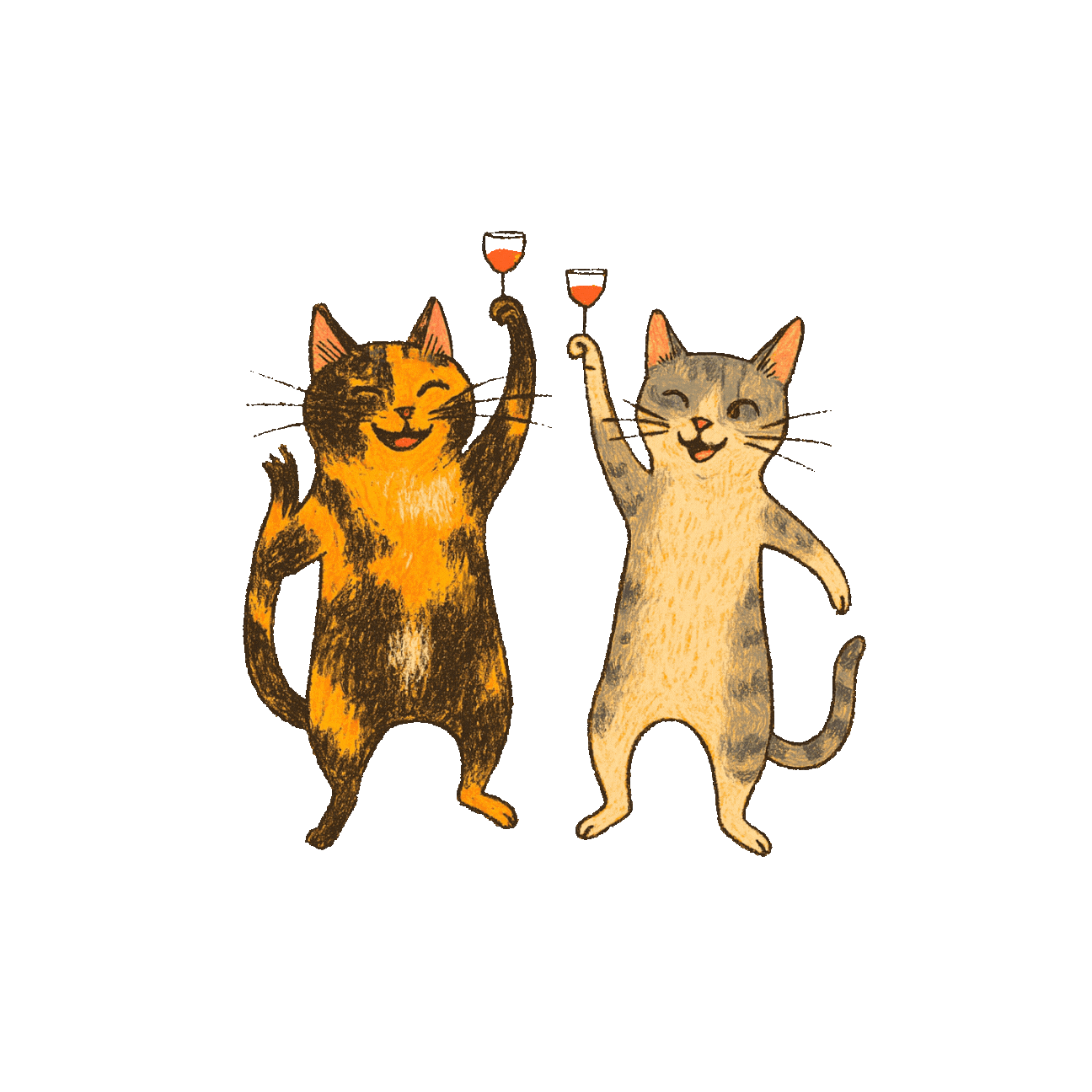 Gatitos bailando